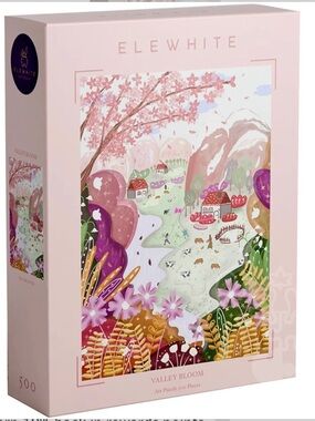 Elewhite Valley Bloom 500 Piece Puzzle